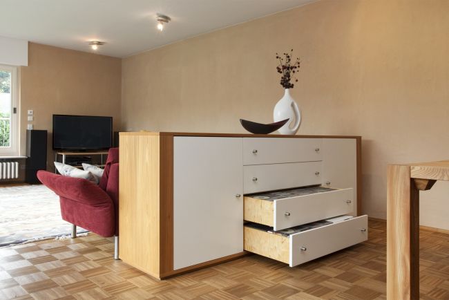 Sideboard als Raumtrenner