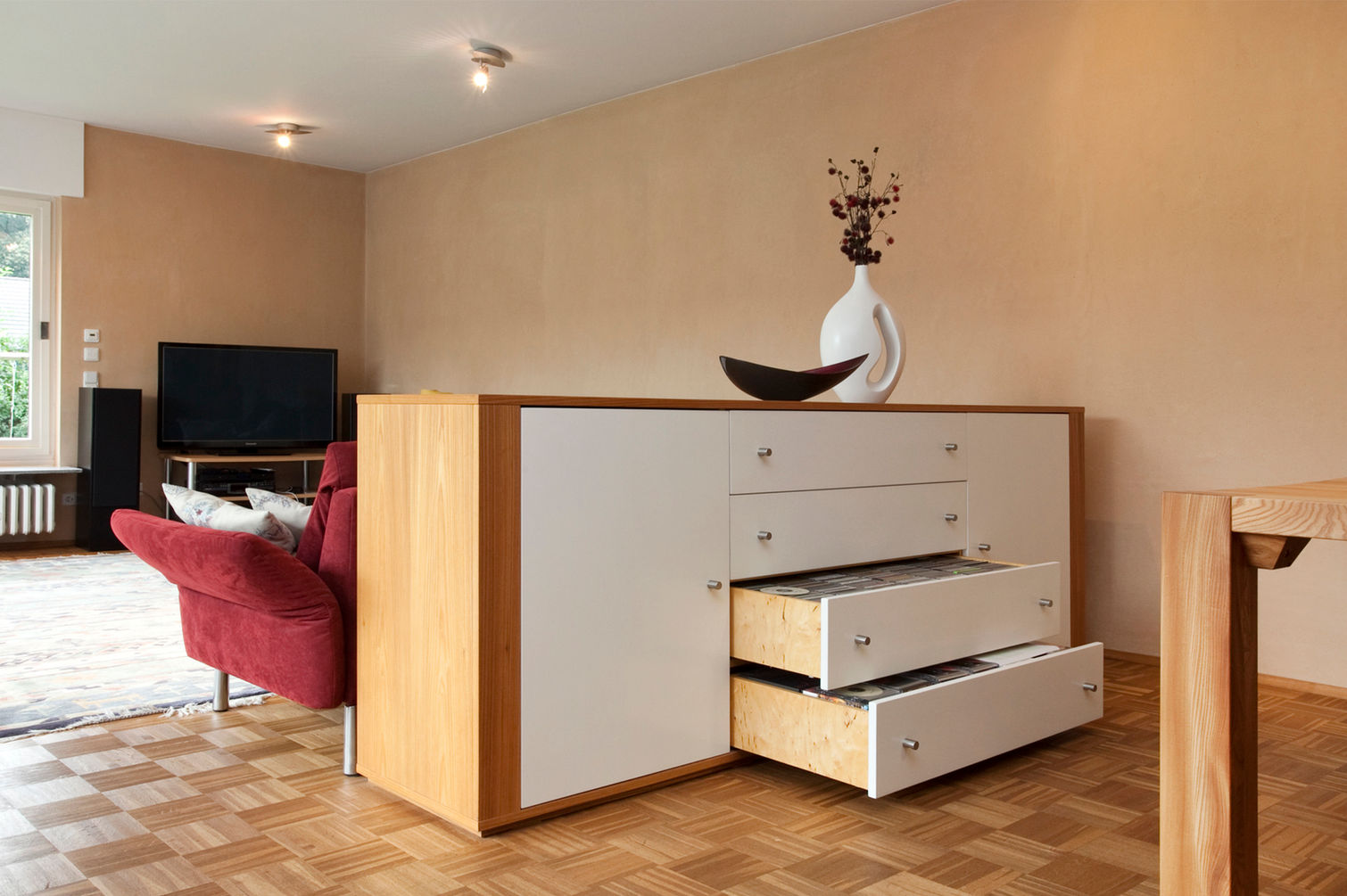 Sideboard als Raumtrenner